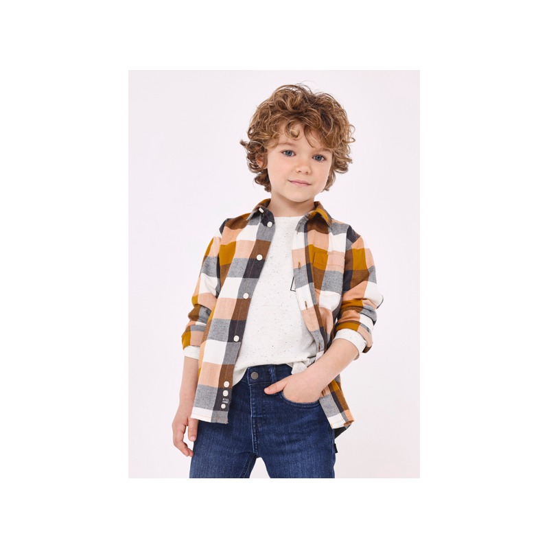 Camisa cuadros niño mayoral