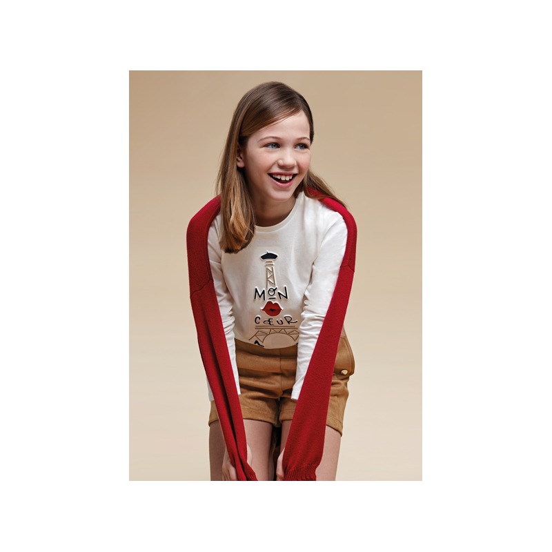 Camiseta grafica chica mayoral
