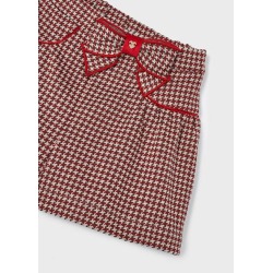 Falda pantalon punto jacquard niña mayoral