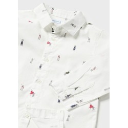Camisa estampada bebe niño mayoral