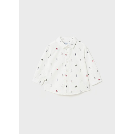 Camisa estampada bebe niño mayoral