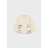 Camiseta estampación bebe niña mayoral