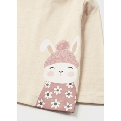 Camiseta estampación bebe niña mayoral