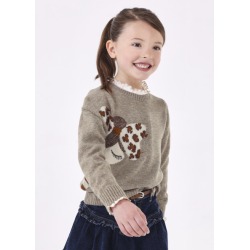 Jersey intarsia niña mayoral