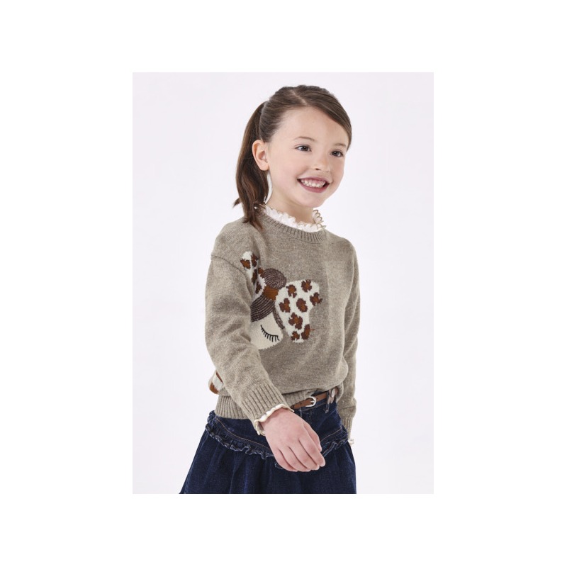 Jersey intarsia niña mayoral