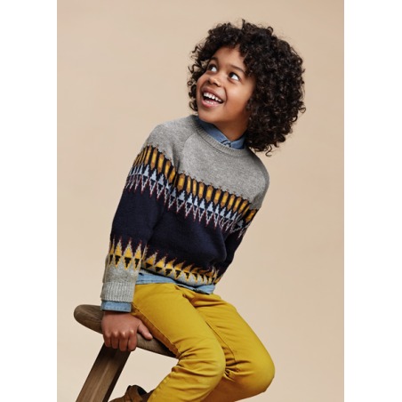 Jersey jacquard niño mayoral