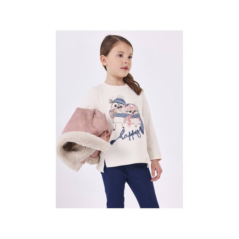 Conjunto leggings knit denim niña mayoral