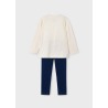 Conjunto leggings knit denim niña mayoral
