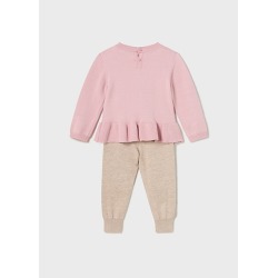 Conjunto tricot pantalon bebe niña mayoral