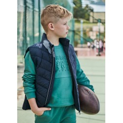 Pullover embossed chico...