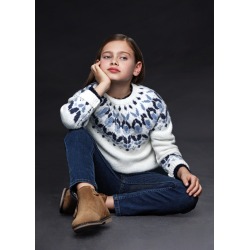 Jersey jacquard chica mayoral