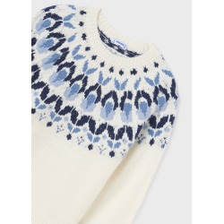 Jersey jacquard chica mayoral