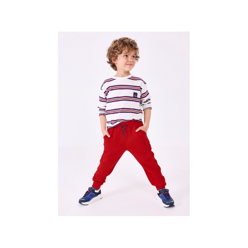 Pantalon felpa basico puños niño mayoral