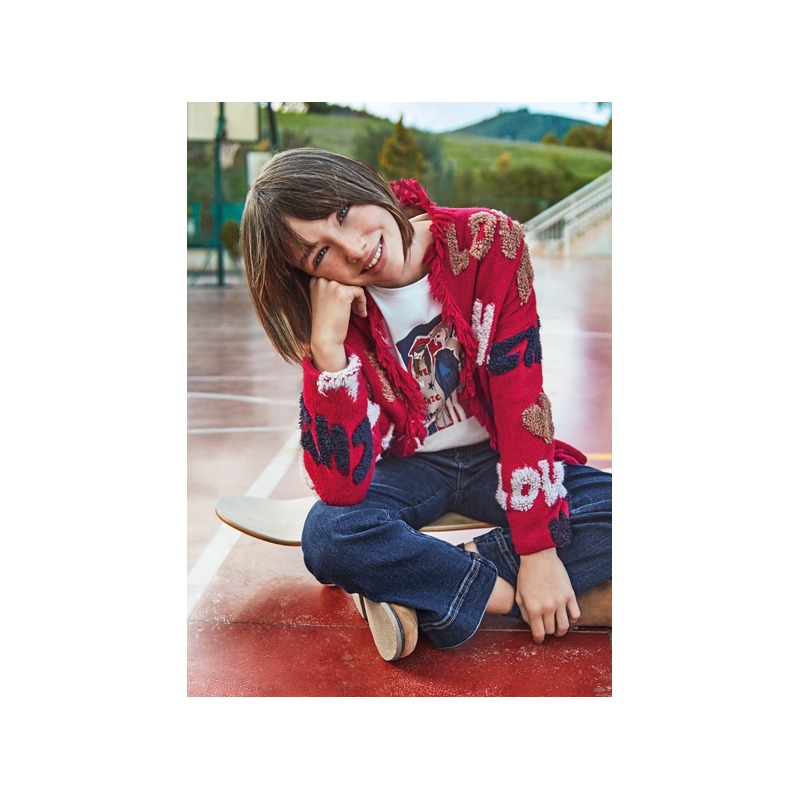 Rebecon tricot fantasia chica mayoral