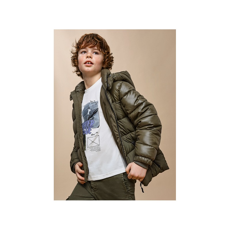 Chaqueton mate brillo chico mayoral
