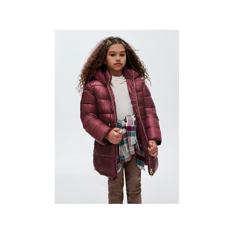 Chaqueton largo acolchado chica mayoral