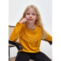 Camiseta cintas bordadas...