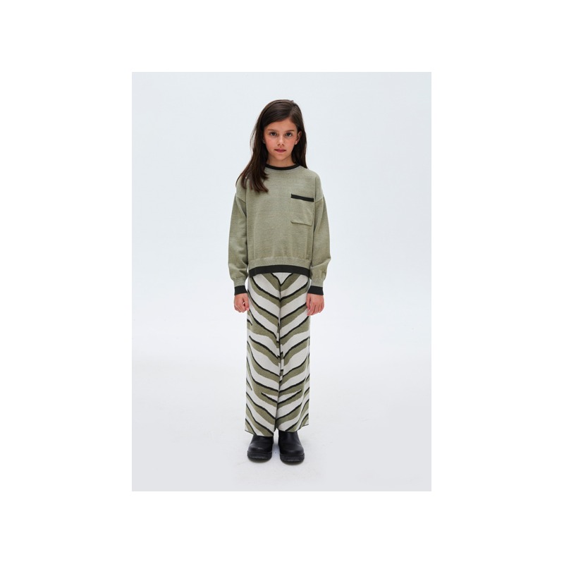 Conjunto pantalon tricot print  chica mayoral