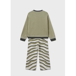 Conjunto pantalon tricot print  chica mayoral