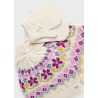 Conjunto gorro bufanda manoplas bebe niña mayoral