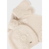 Conjunto gorro bufanda manoplas bebe niña mayoral
