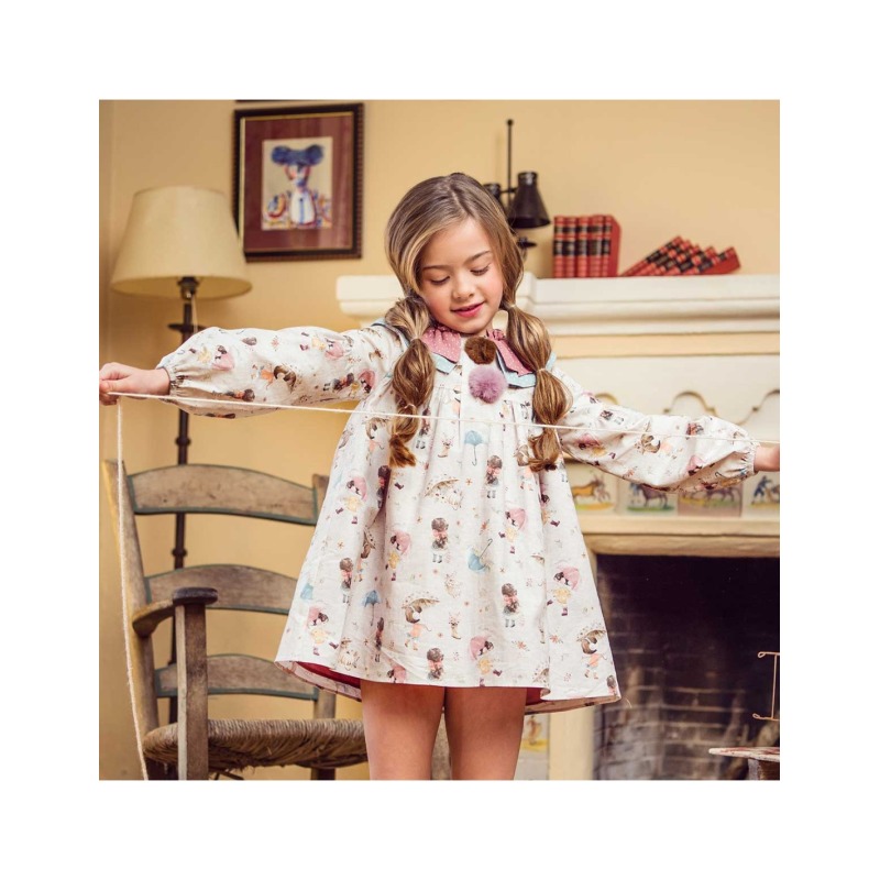 Vestido infantil "Familia Daisy" Yoedu