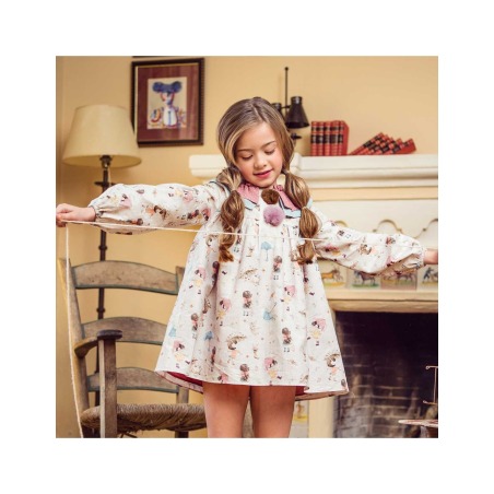 Vestido infantil "Familia Daisy" Yoedu