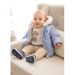 Chaqueton reversible bebe...