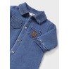 Pelele denim felpa pelo bebe Mayoral