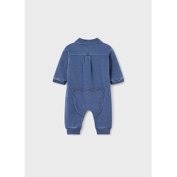 Pelele denim felpa pelo bebe Mayoral