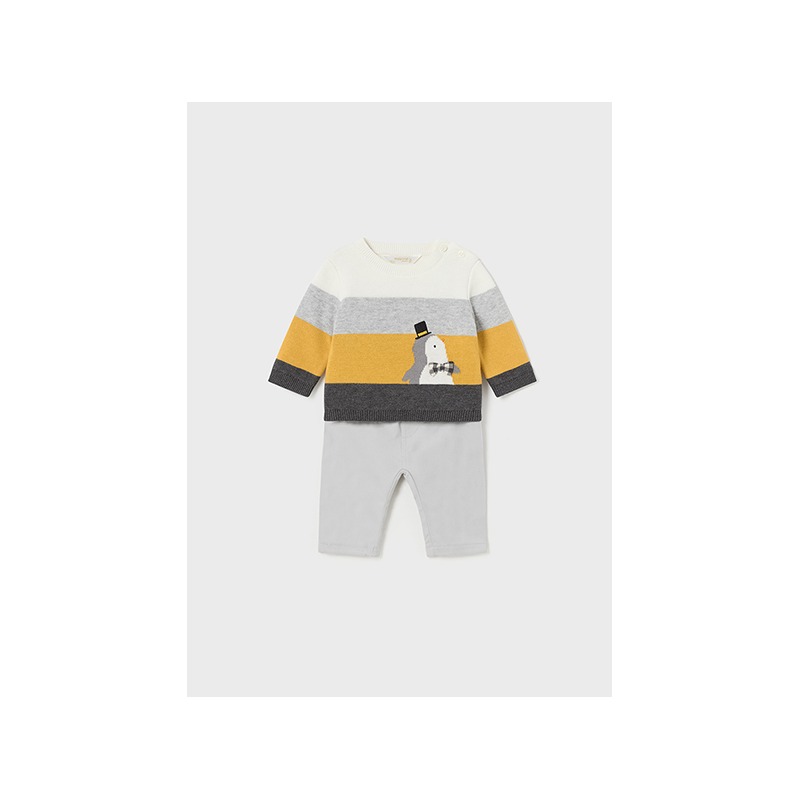 Conjunto pantalon largo jersey bebe niño Mayoral