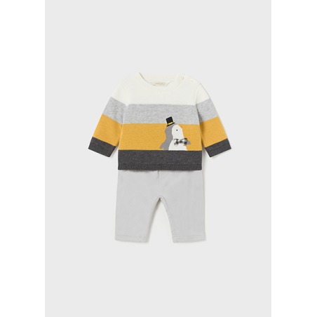 Conjunto pantalon largo jersey bebe niño Mayoral