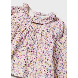 Blusa punto estampado bebe niña Mayoral