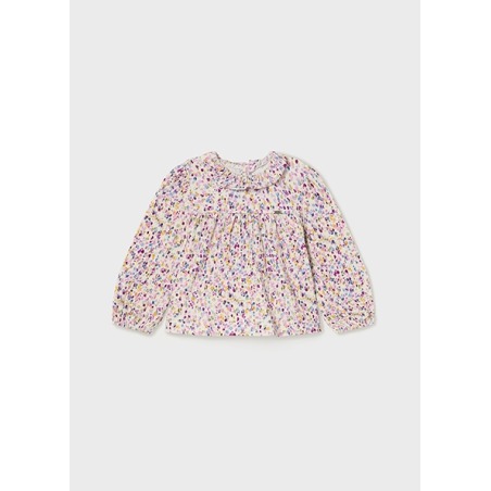 Blusa punto estampado bebe niña Mayoral