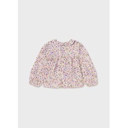 Blusa punto estampado bebe niña Mayoral