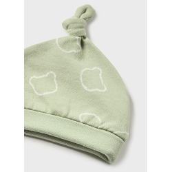 Pelele peto y gorro jacquard bebe mayoral