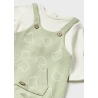 Pelele peto y gorro jacquard bebe mayoral