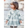 Vestido cuadros bebe niña mayoral