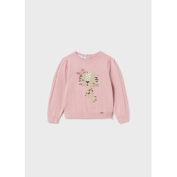 Jersey jacquard bebe niña...