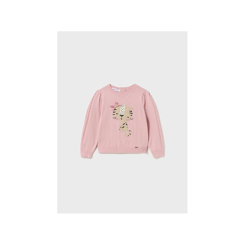 Jersey jacquard bebe niña mayoral