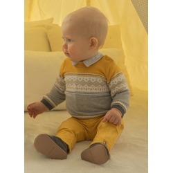 Pantalon largo sarga bebe...