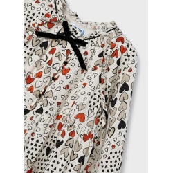 Vestido estampado niña mayoral