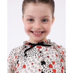 Vestido estampado niña mayoral