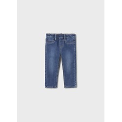 Pantalon denim forrado bebe...