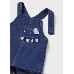 Conjunto peto felpa pelo bebe mayoral