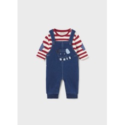 Conjunto peto felpa pelo bebe mayoral