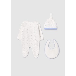 Set de regalo 3 piezas bebe niño mayoral