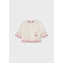 Conjunto peto tricot bebe niña mayoral