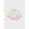 Conjunto peto tricot bebe niña mayoral