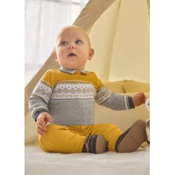 Jersey jacquard bebe niño...